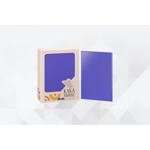 鼠卡卡 磨砂卡套(丁香紫) 66*91mm