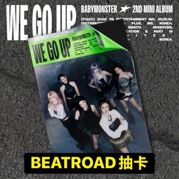(BEATROAD抽卡/WE版)第二張迷你專輯「WE GO UP」(韓國進口版)