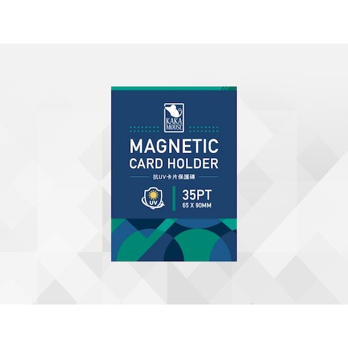 鼠卡卡 35PT抗UV卡磚(藍) 65*90mm