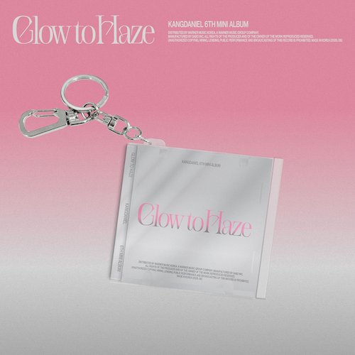 第六張迷你專輯「Glow to Haze( (MINI CD KEYRING Ver」(韓國進口版)