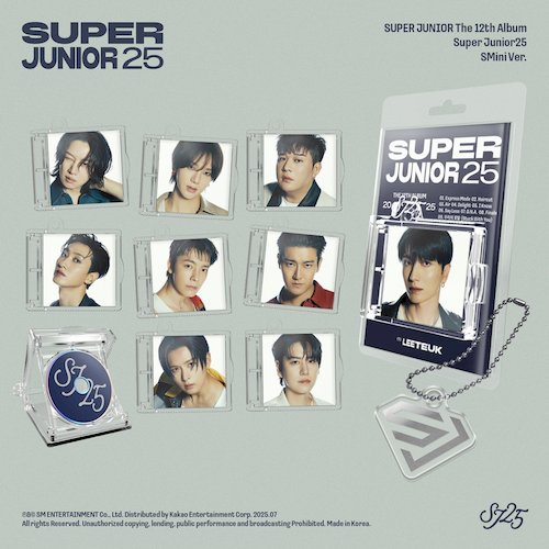 (始源版)第十二張正規專輯「SUPER JUNIOR25(SMini VER.)」(韓國進口版)