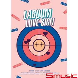 第一張迷你專輯「LOVE SIGN」(韓國進口版)