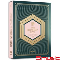 2016 SHINHWA LIVE UNCHANGING DVD(韓國進口版)