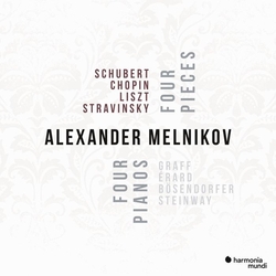 蕭邦＆舒伯特＆李斯特＆史特拉汶斯基: 四首音樂．四部鋼琴