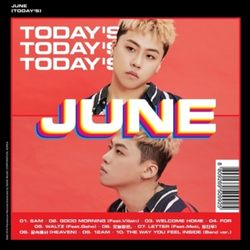 第一張專輯「TODAY`S」(韓國進口版)