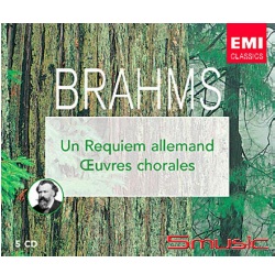 布拉姆斯:德意志安魂曲與合唱作品 (作曲家盒裝系列35)