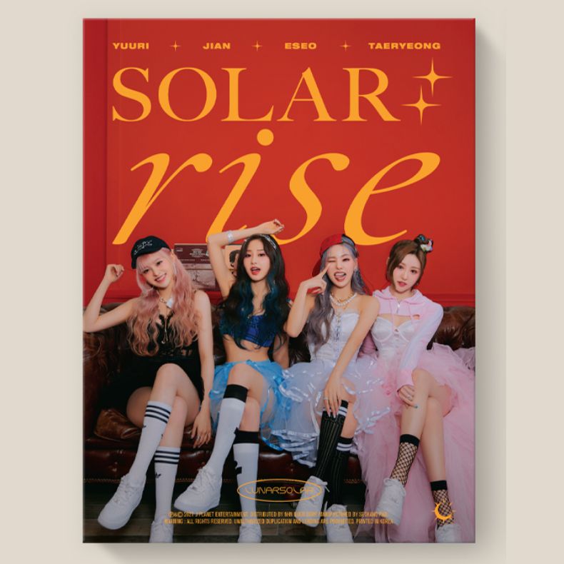 第二張單曲「SOLAR : RISE」(韓國進口版)