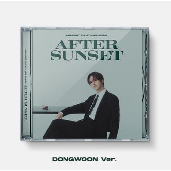 (孫東雲版)第四張迷你專輯「AFTER SUNSET(JEWEL VER.)」(韓國進口版)