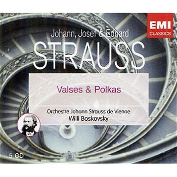 史特勞斯家族的圓舞曲與波卡舞曲 (作曲家盒裝系列28)