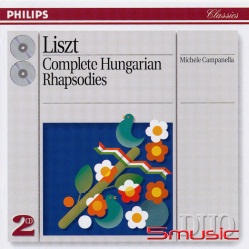 李斯特:匈牙利狂想曲全集(ph19)
