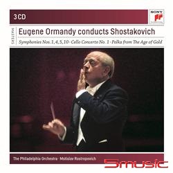 奧曼第指揮蕭士塔高維奇(3CD)《典範大師套裝系列》