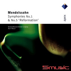 華納古典萬神殿─孟德爾頌：第一＆五號交響曲