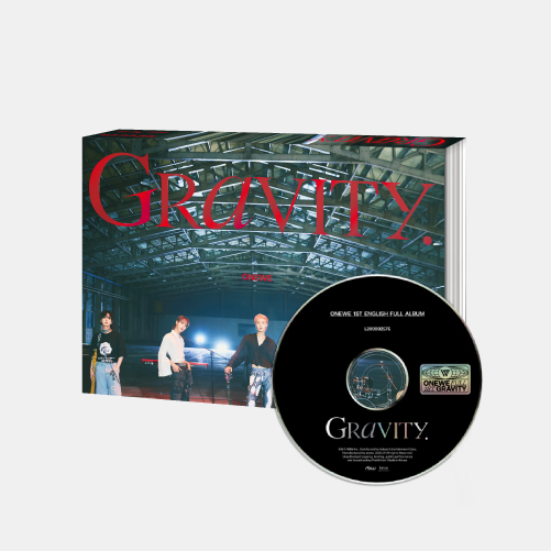 第一張正規英文專輯「GRAVITY」(韓國進口版)