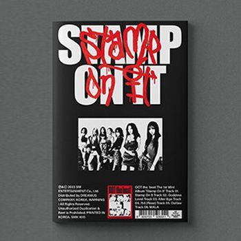 (黑色/BEAT版)第一張迷你專輯「Stamp On It」(韓國進口版)
