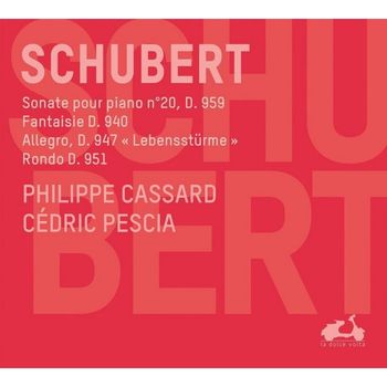 舒伯特 : 鋼琴奏鳴曲第20號,D959 ＆ 幻想曲,D940 ＆鋼琴雙重奏