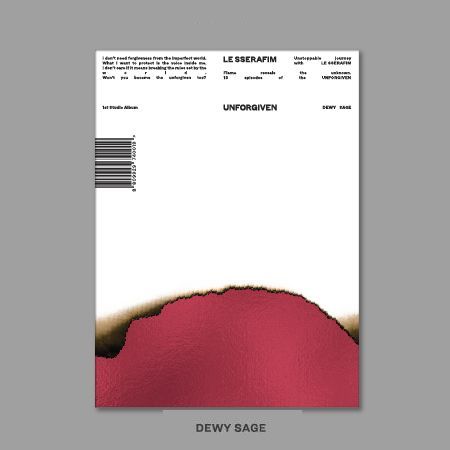 (1版)第一張專輯「UNFORGIVEN」(韓國進口版)