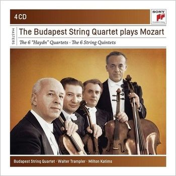 莫札特「海頓」四重奏、弦樂五重奏作品【典範大師套裝系列93】(4CD)