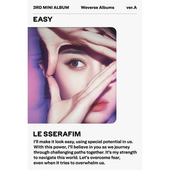 (A版)第三張迷你專輯「EASY(Weverse Albums ver.)」(韓國進口版)
