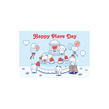 [Happy Plave Day]-MMMM HPD明信片(韓國進口)