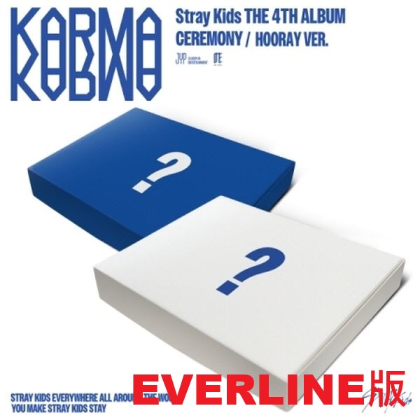 (EVERLINE/PH隨機版)第四張正規專輯「KARMA」(韓國進口版)