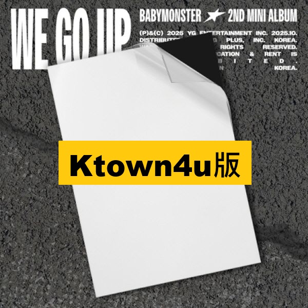 (Ktown4u/WE版)第二張迷你專輯「WE GO UP」(韓國進口版)
