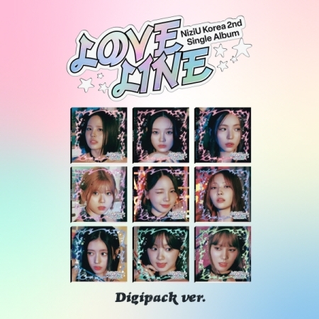(隨機版)第二張單曲「LOVE LINE(Digipack ver.)」(韓國進口版)