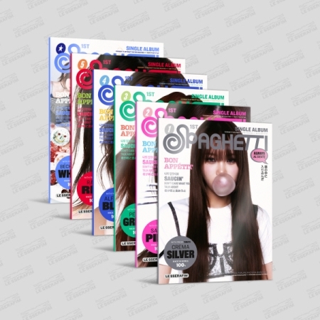 (SAKURA版)第一張單曲專輯「SPAGHETTI(COMPACT ver.)」(韓國進口版)