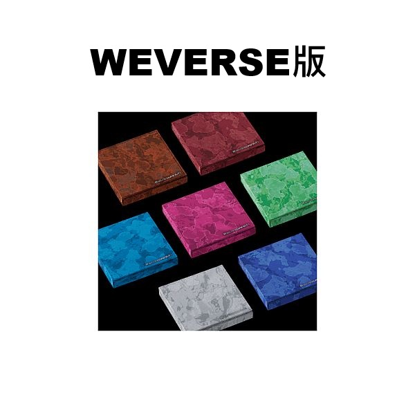 (WEVERSE/七版合購版)第七張迷你專輯「THE SIN : VANISH(FUGITIVES