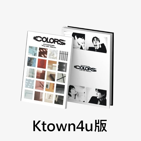 (Ktown4u版)第一張正規專輯「COLORS(Photo Book ver.)」(韓國進口版)