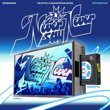 (ICON版)第一張正規專輯「NEVER SAY NEVER(PHOTOBOOK Ver.)」