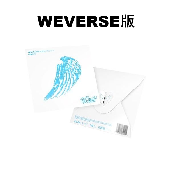 (WEVERSE/七版合購版)第四張迷你專輯「play hard(COMPACT Ver.)」