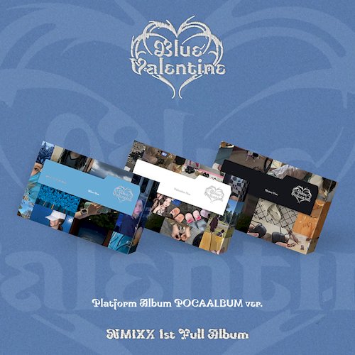 (Blue版)第一張正規專輯「BLUE VALENTINE(Platform Album