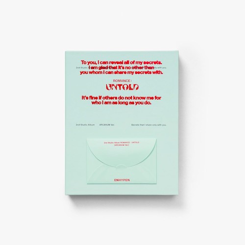 (ARCANUM版)第二張正規專輯「ROMANCE : UNTOLD」(韓國進口版)