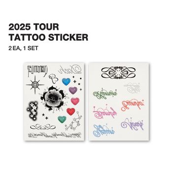 [DASH: Quantum Leap]-2025 TOUR紋身貼紙(韓國進口)