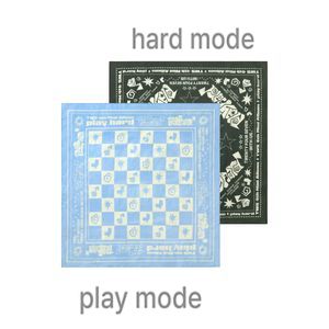 [play hard POP-UP]-方巾(韓國進口)