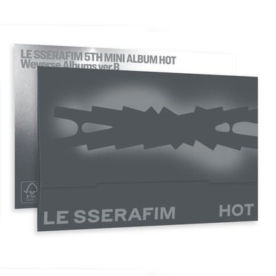 (B版)第五張迷你專輯「HOT(Weverse Albums ver.)」(韓國進口版)