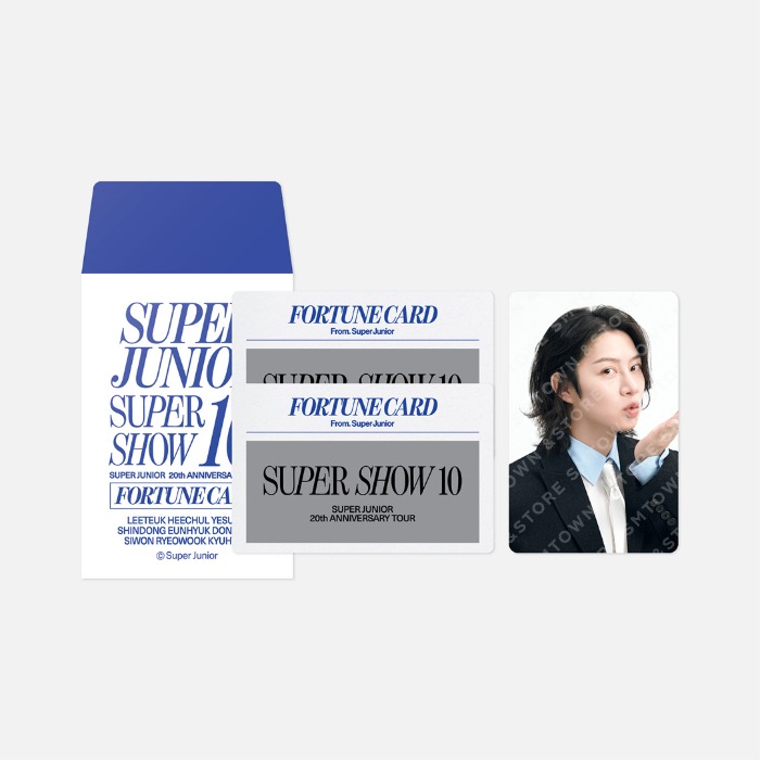 [SUPER SHOW 10]-隨機幸運刮刮卡組(韓國進口)
