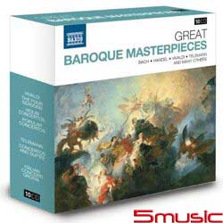 《拿索斯25週年系列》最受歡迎的巴洛克名作(10CD)
