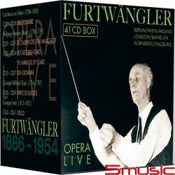 福特萬格勒珍貴歌劇現場錄音41CD套裝