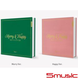 第一張專輯「Merry ＆ Happy」(韓國進口重新包裝版)