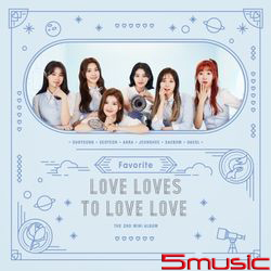 第二張迷你專輯「Love Loves To Love Love」(韓國進口版)