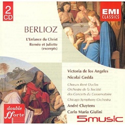 白遼士:基督之幼年(歌劇全曲)＆羅密歐與茱麗葉 (選粹) (emi強音3)