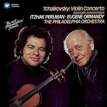 帕爾曼經典之聲19─柴可夫斯基：D大調小提琴協奏曲，作品35、憂傷小夜曲，作品26