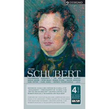 作曲家油畫系列30:舒伯特