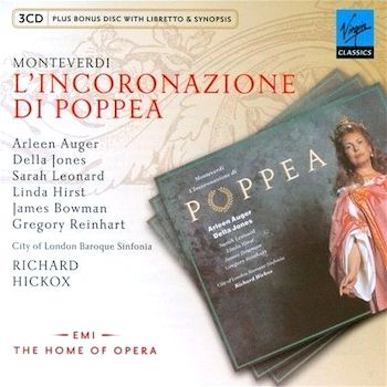 蒙台威爾第：波琵亞的加冕  3CD (EMI 歌劇帝國)