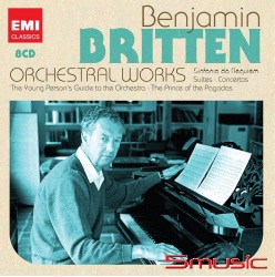 布瑞頓管弦樂作品 8CD 【限量】