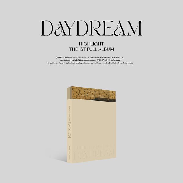 (IN THE DREAM版)一張正規專輯「DAYDREAM」(韓國進口版)