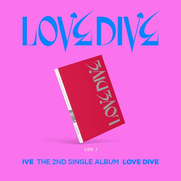 (紅色/1版)第二張單曲「LOVE DIVE」(韓國進口版)