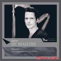 德布西：貝加摩組曲＆旋律＆兩首阿拉貝斯克＆前奏曲＆豎琴與弦樂舞曲