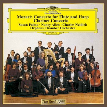 莫札特:長笛與豎琴協奏曲、單簧管協奏曲